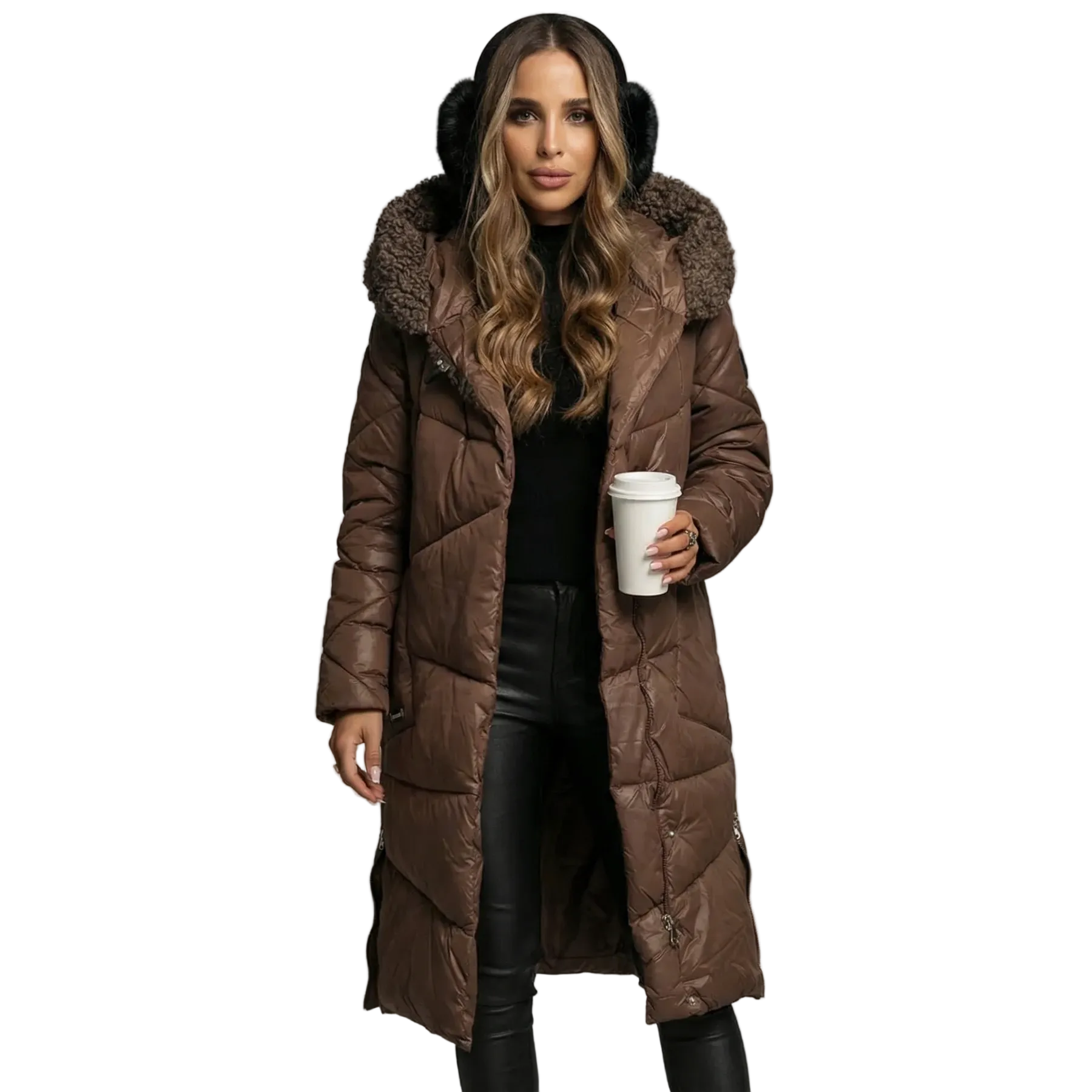 NAOMI | Longline Insulated Winter Coat