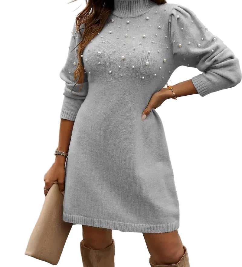 PERLÉA™ – STRIKKJOLE MED PERLER OG ELEGANT UDTRYK