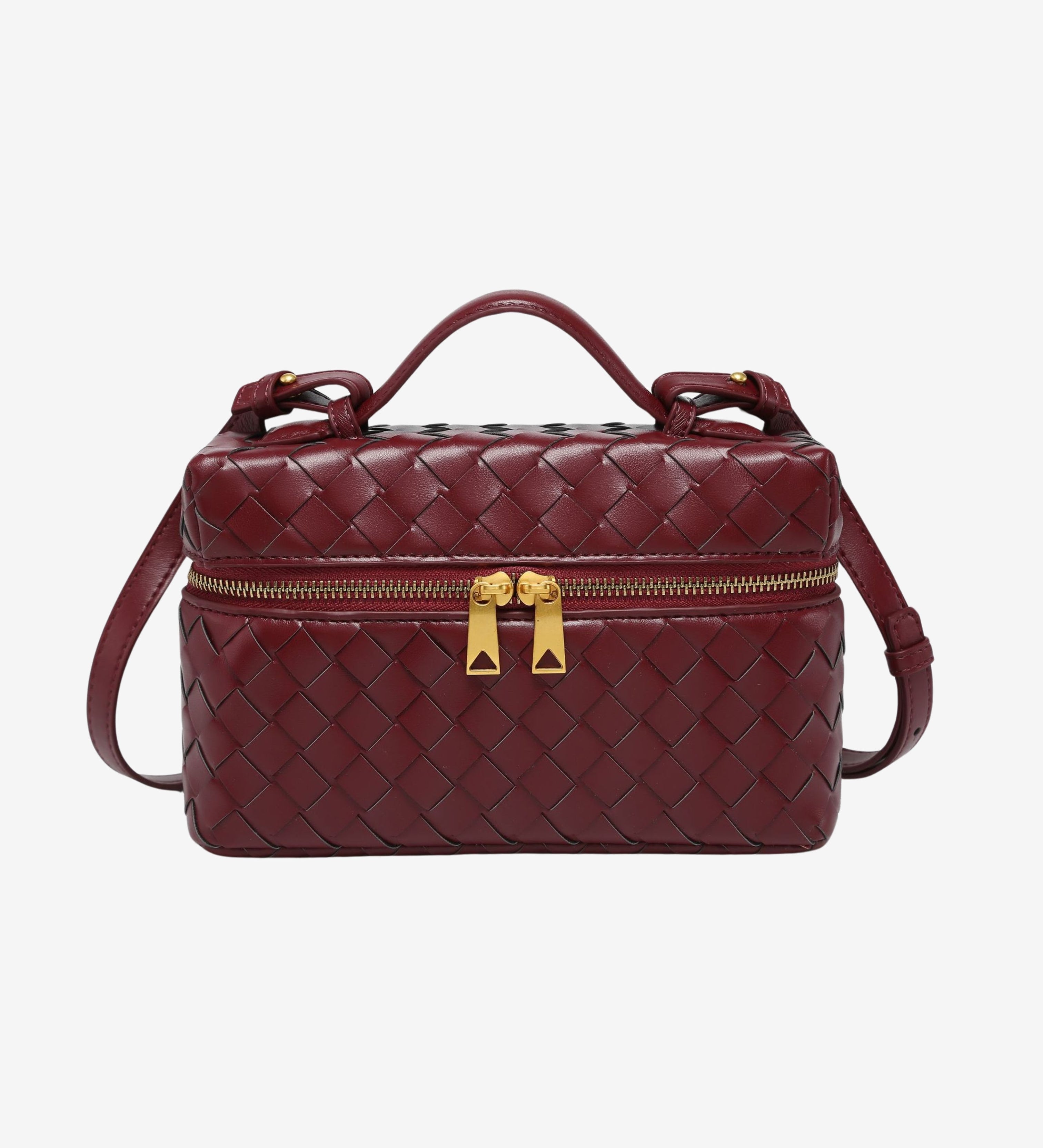 JULIETTE™ – STRUKTURERET FLETTET TASKE MED GLANS