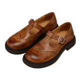 VERDA™ – ELEGANTE MARY JANE-SKO I LÆDER