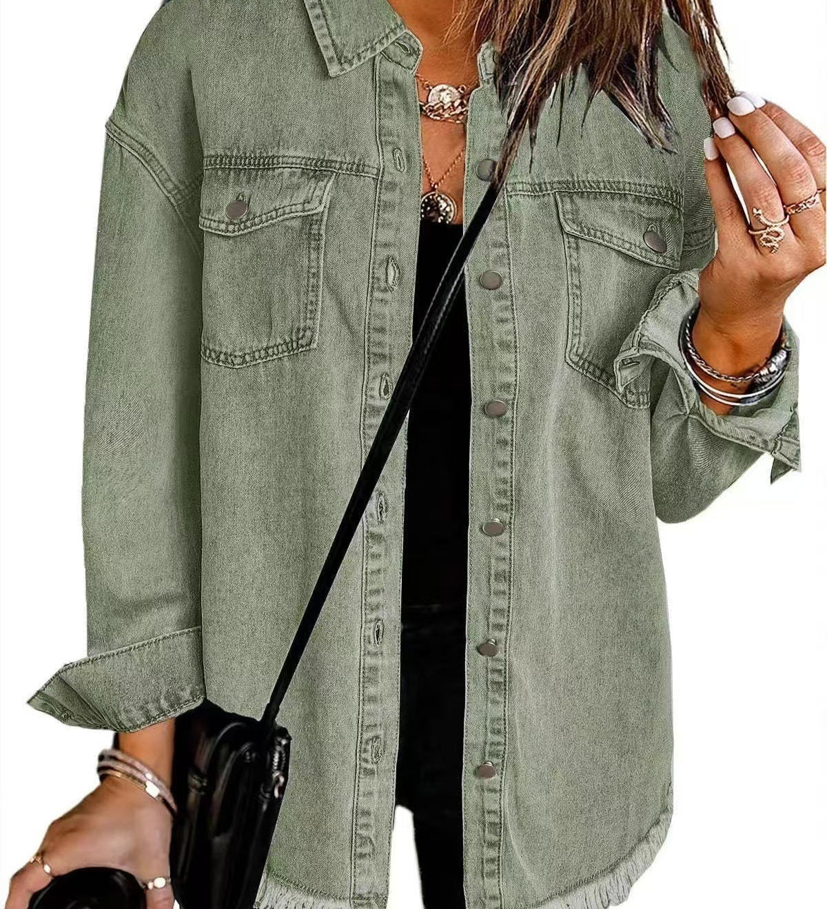 ROXANE™ – KLASSISK DENIMJAKKE TIL HVERDAGENS LOOK