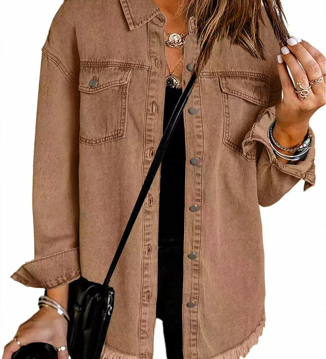 ROXANE™ – KLASSISK DENIMJAKKE TIL HVERDAGENS LOOK