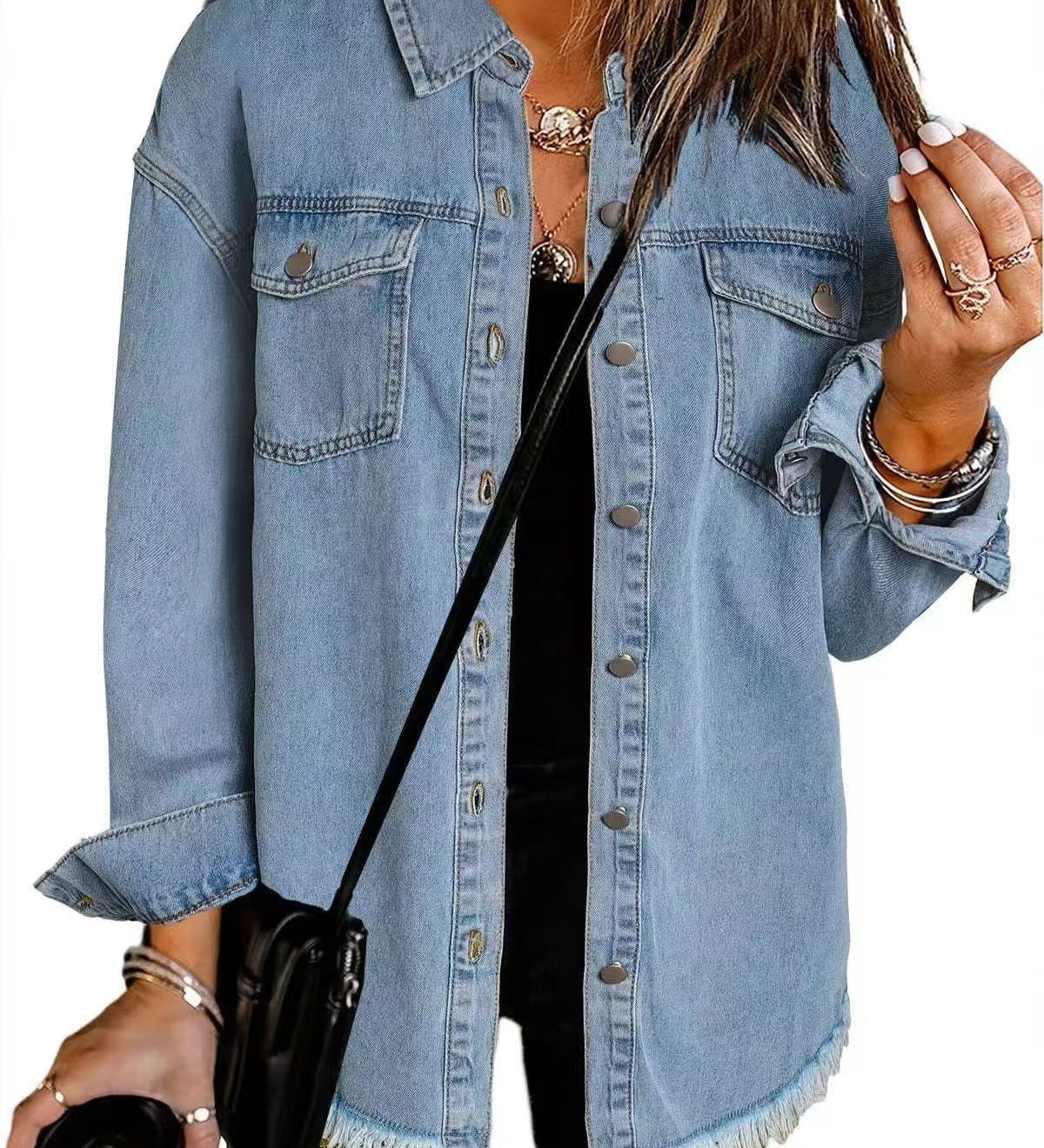 ROXANE™ – KLASSISK DENIMJAKKE TIL HVERDAGENS LOOK