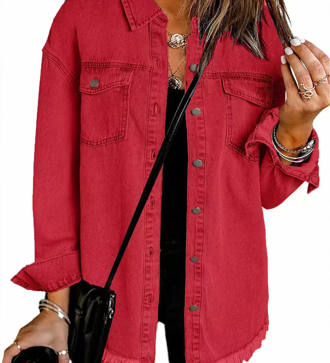 ROXANE™ – KLASSISK DENIMJAKKE TIL HVERDAGENS LOOK