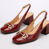 NOVARA™ – ELEGANTE GLOSS SLINGBACKS MED SOFISTIKERET FINISH