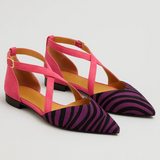 ZEBRA CHIC™ – BALLERINA MED ZEBRAMØNSTER OG KOMFORT