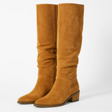 URSA™ – LANGE VELVET STØVLER TIL KVINDER