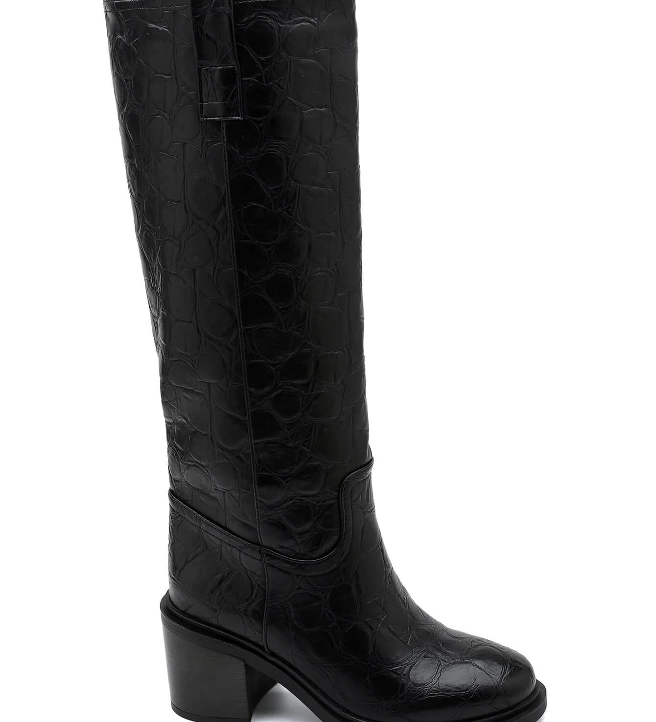 SAMIRA™ – HØJE SORTE STØVLER