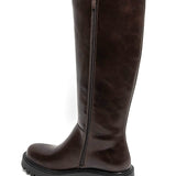 VICKY™ – HØJE STØVLER MED ELASTISK PANEL TIL KVINDER