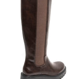 VICKY™ – HØJE STØVLER MED ELASTISK PANEL TIL KVINDER